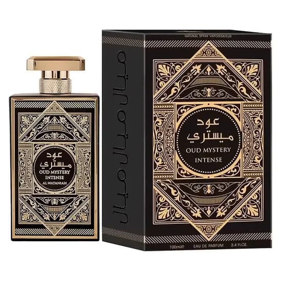 Perfume Al Wataniah Oud Mystery Intense - Eau de Parfum - Unissex - 100ML