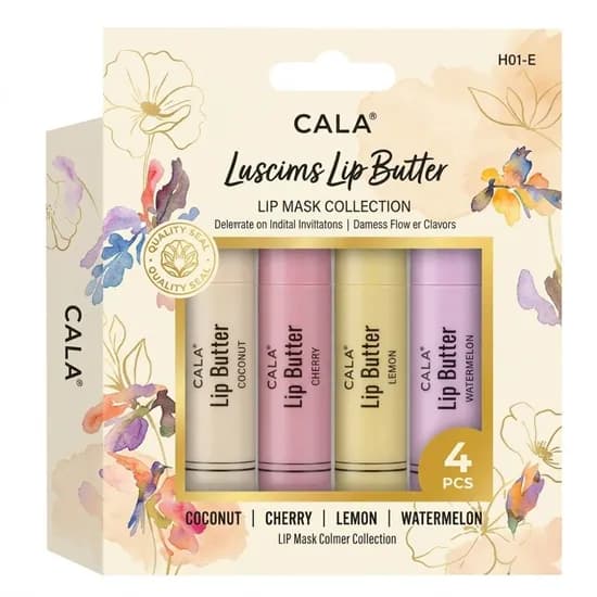 Batom Cala Luscious Lip Butter 4PCS