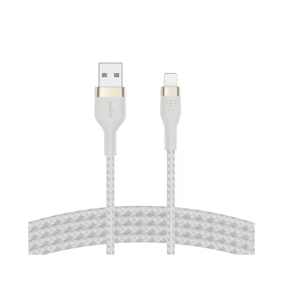 Cable Belkin CAA010BT1MWH USB-A A Lightning 1M Blanco