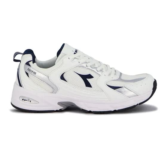 Calzado Deportivo Femenino Diadora Anyma Blanco/ Plata/ Negro