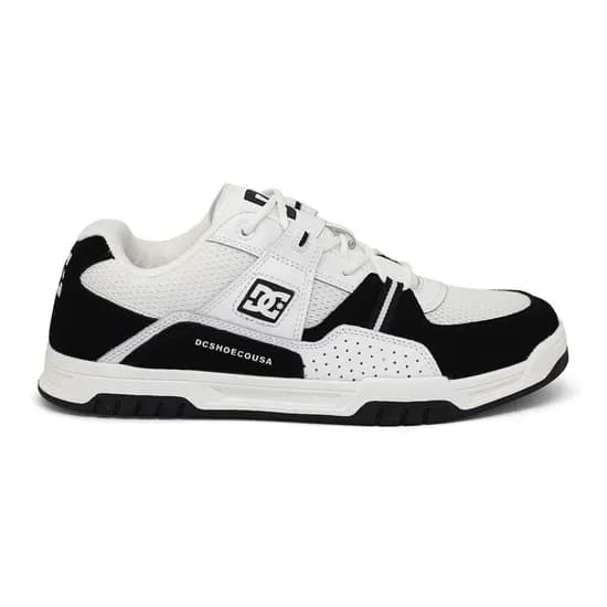 Calzado DC Shoes Lifestyle Masc Blanco Negro