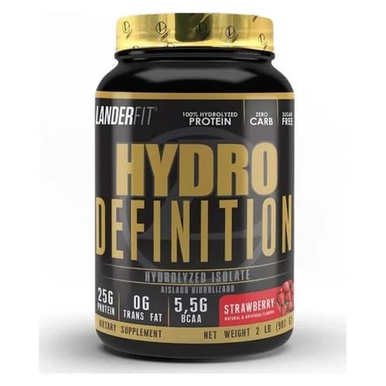 Landerfit Whey Protein Hydro Definition 957 G - Strawberry