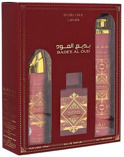 Kit Perfume Lattafa Bade'e Al Oud Sublime