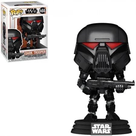 Funko Pop Star Wars Mandalorian Dark Trooper 466