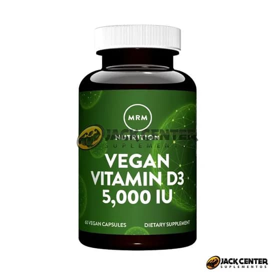 Vitamina D3 5000 Iu MRM Nutrition 60 Capsulas Vegetariana