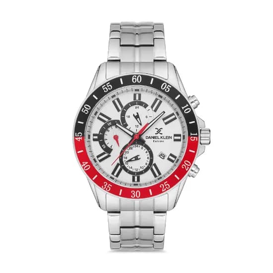 Relógio Analógico Masculino Daniel Klein Exclusive DK.1.12603-1 - Prata