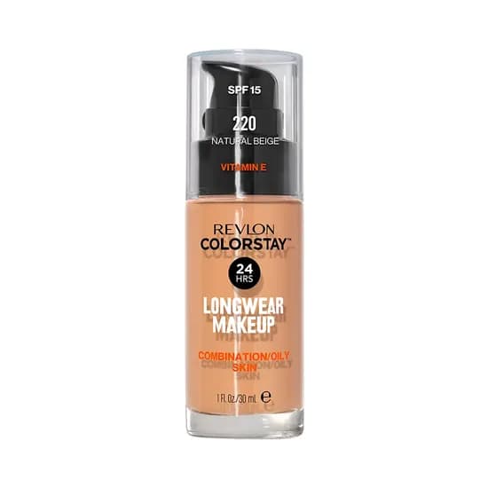 Base Liquida Revlon Colorstay Combination Oily Skin FPS15 220 Natural Beige 30ML