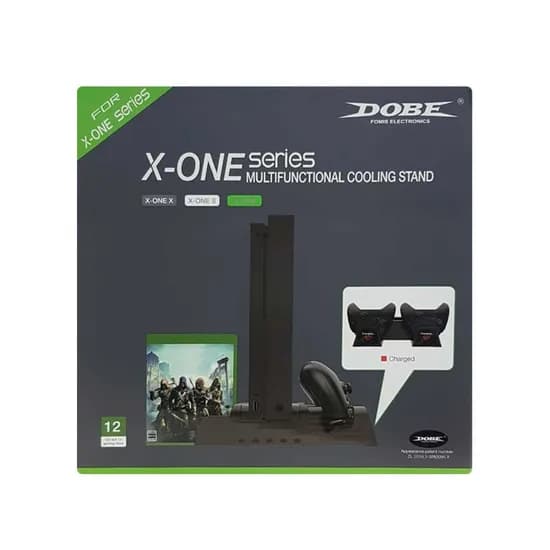 Stand Multifuncional Dobe para Xbox One com Cooler