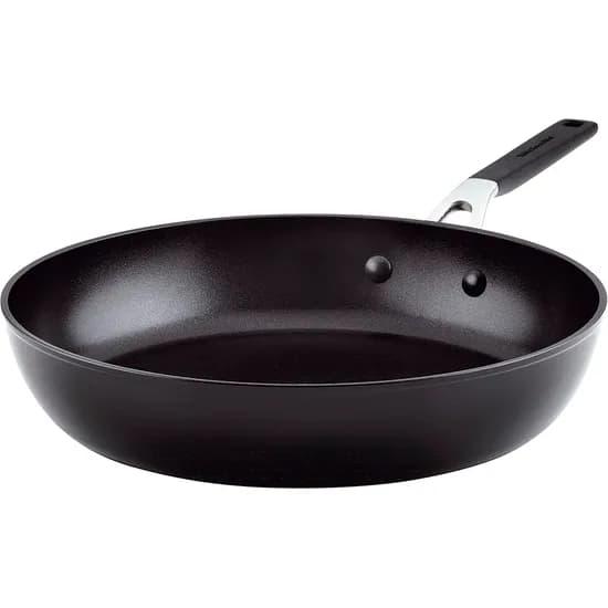 Frigideira Kitchenaid 84802 Antiaderente Tripla Camada 31CM Preto Onix