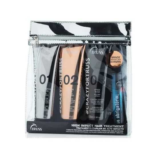 Kit Tratamento Capilar Truss Crazy For Truss - 4X100ML