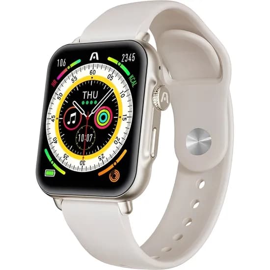 Relógio Smartwatch Argom Skeiwarch ARG-WT-6055BG S55 - Bege