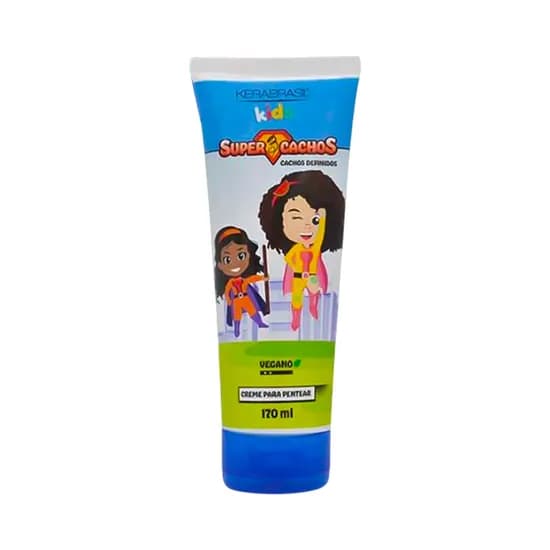 Crema para Peinar Kerabrasil Kids Super Cachos 170ML
