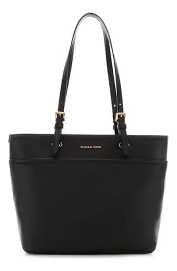 Bolso Femenino Michael Kors Winston Con Cierre Superior Negro