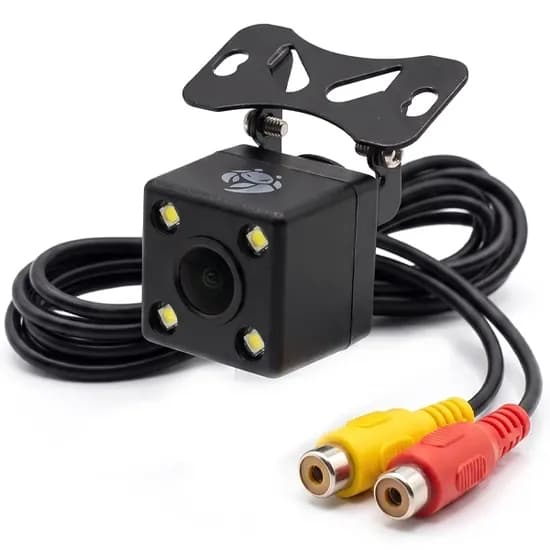 Câmera de Ré Krab KBCR32 com Sensor Cmos Visão Noturna - Preta