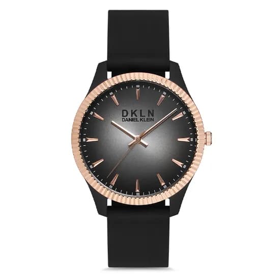 Relogio Analógico Masculino Daniel Klein DK.1.12767-1 DKLN Gents / Pulseira de Silicone - Preto