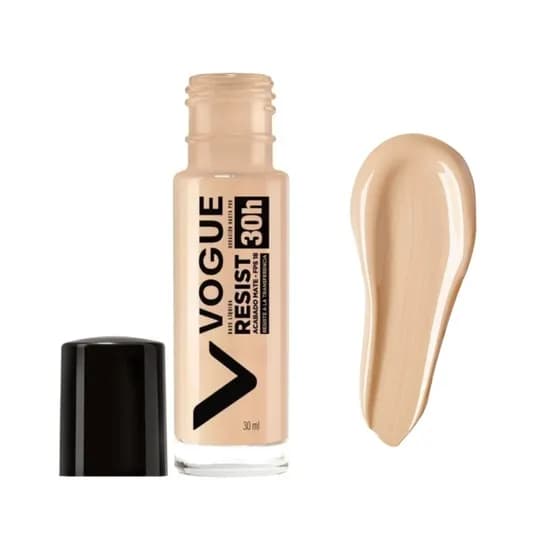 Vogue Base Liquida - Avena - Resistente Acabado Mate 30H - 30ML