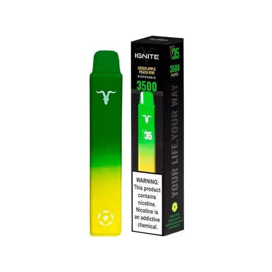 Ignite V35 Green Apple Peach Kiwi