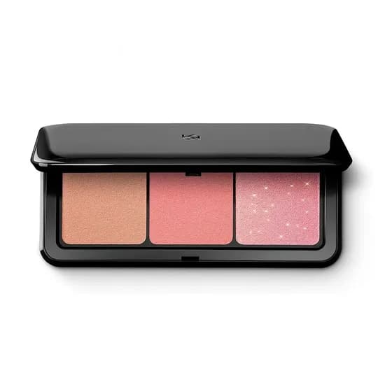 Blush & Bronzer Kiko Milano Multi Finish Trio (01 Coral)