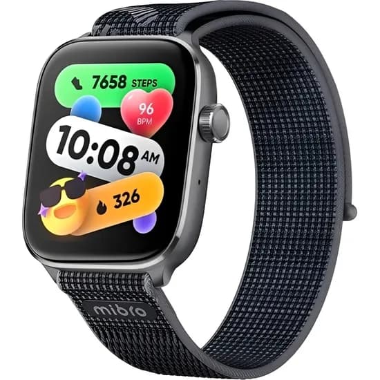 Relógio Mibro Fit XPAW027 Bluetooth - Preto