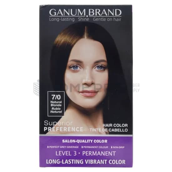 Tintura para Cabelo Da Marca Ganum, Cor 10/0 Loiro Extra