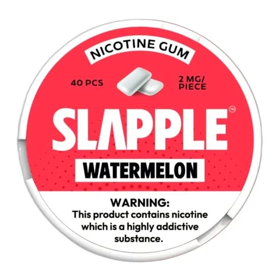 Goma de Nicotina Slapple Watrmelon - 2MG - 40PCS