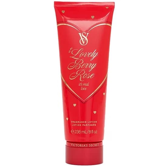 Loção Corporal Hidratante Victoria's Secret Lovely Berry Rose 236 ML