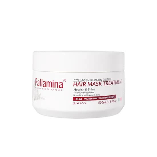 Máscara Capilar Pallamina Collagen Keratin 500ML