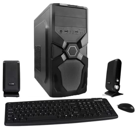 Kit Gabinete Satellite Barebone K731 Preto Espanhol
