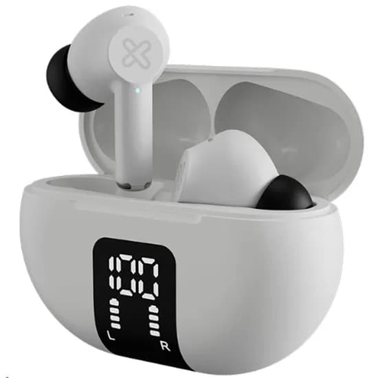 Fone de Ouvido Klip KTE-755WH Edgebuds - White