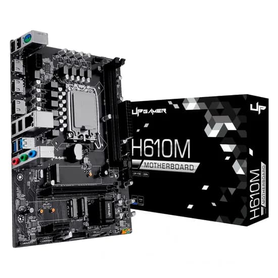 Placa Mãe Up Gamer H610M DDR4 Socket LGA 1700 Chipset Intel H610 Micro ATX