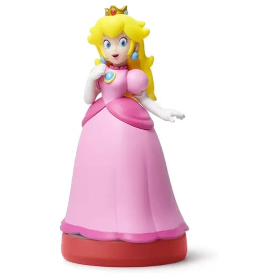 Boneco Amiibo Nintendo Peach Super Mario - NVL-C-Abac