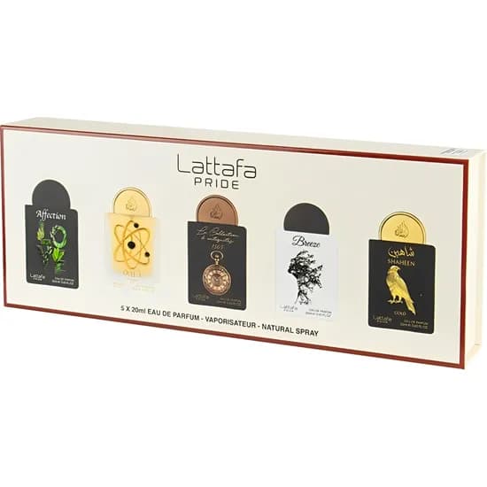 Kit Perfumes Lattafa Pride Nº 1 Edp - Unissex 5 Peças