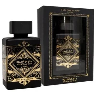 Perfume Lattafa Badee Al Oud Preto 100 ML