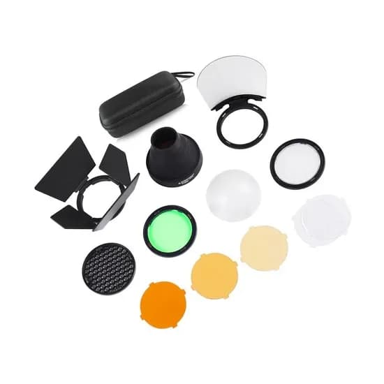 Kit de Acessórios Godox AK-R1 para Flash Redondo