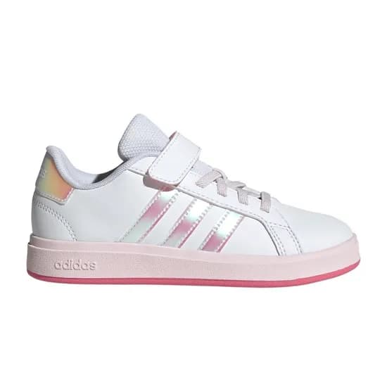 Calzado Adidas Grand Court 2.0 El Blanco Infantil