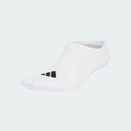 Media Adidas Invisibles Thin & Light Blanco 3P
