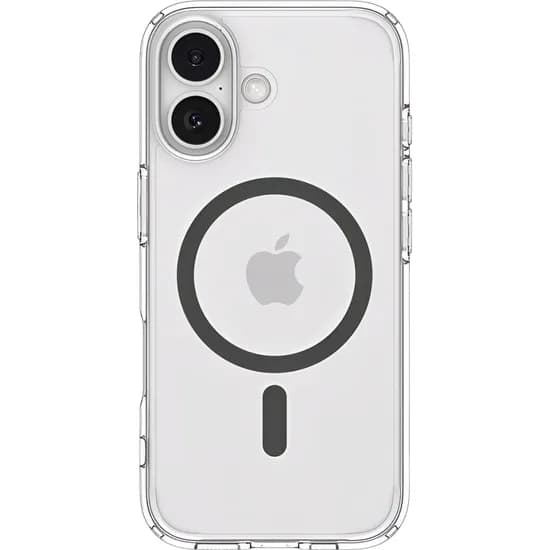Estojo Protetor Spigen Crystal Hybrid Magfit para iPhone 17 - Clear Graphite (ACS09650)