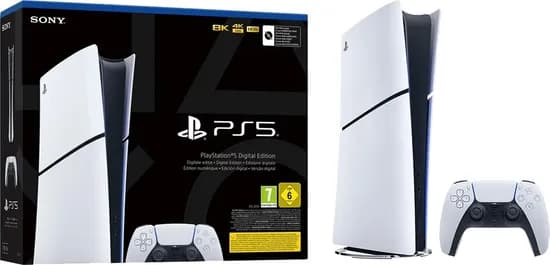 Console Sony Playstation 5 Slim 4K 825GB Edição Digital CFI-2116B 220V 50/60HZ