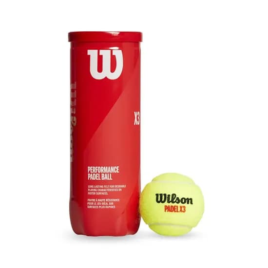 Kit Wilson X3 Performance Pelota de Pádel
