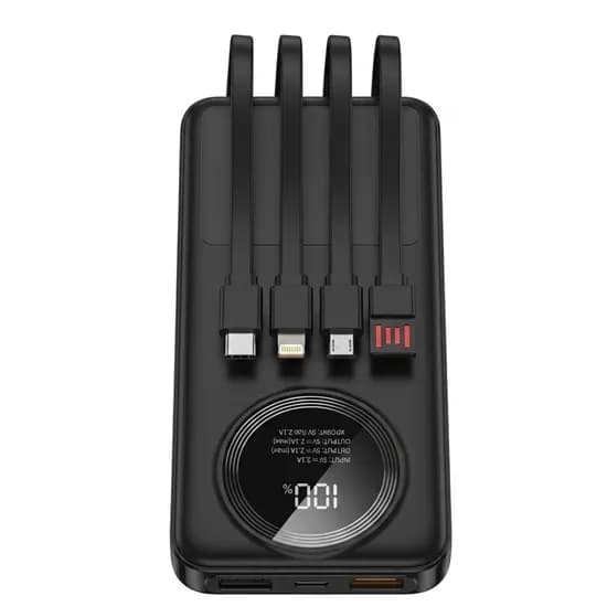 Carregador Ecopower EP-C800 12000MAH - Preto