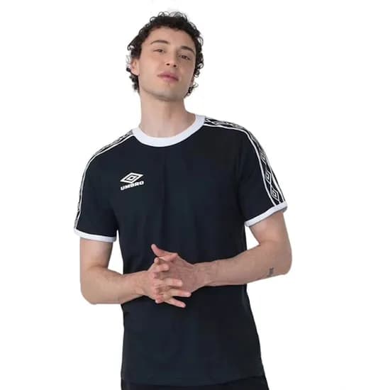 Camiseta Casual Masculino Umbro Traditional Club Mangas Cortas
