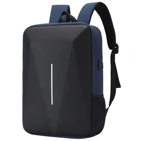 Mochila para Notebook Sate A-KP503 15.6" Porto USB/Senha Antirroubo - Azul/Preto