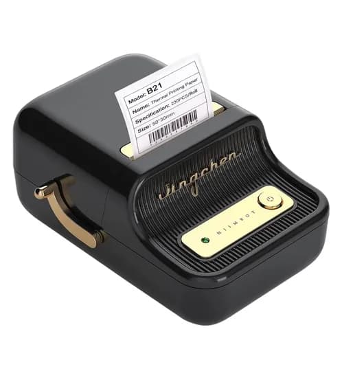 Imp. Niimbot Termica Portatil B21S Maquina de Etiqueta Preta