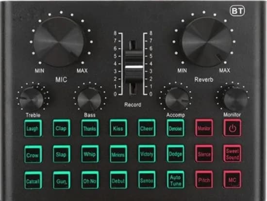 Mesa de Som Satellite A-MK37 para Podcast