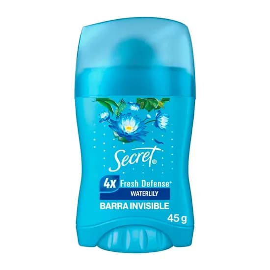 Desodorante Secret Solid Waterlily Barra 45G