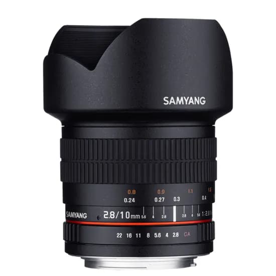 Lente Samyang Sony MF DSLR 10MM F/2.8 e Aps-C