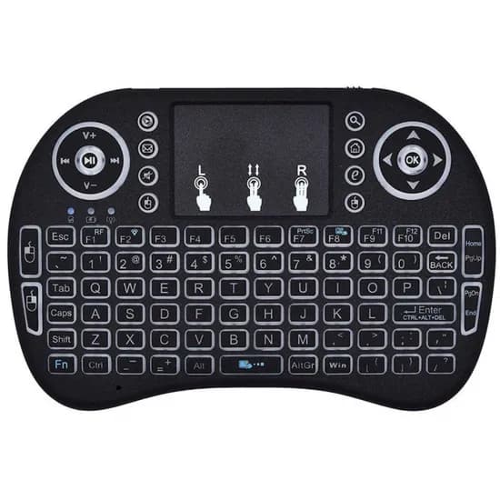 Teclado Mini Sate AK-724G Wifi LED Smart TV