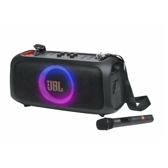 Caixa de Som JBL Partybox On The Go Essential com Microfone