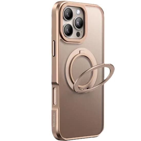 Capa Mcdodo iPhone 16 Pro Max PC-4935 PC/Tpu Magnetic - Gold