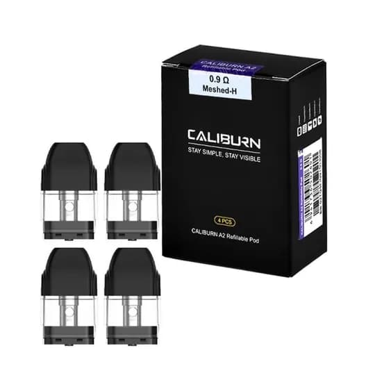 Uwell Filtro Caliburn A2/AK2 Chapa 0.9 c/4PCS